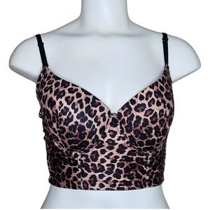 Women leopard bra, 80B(36B)